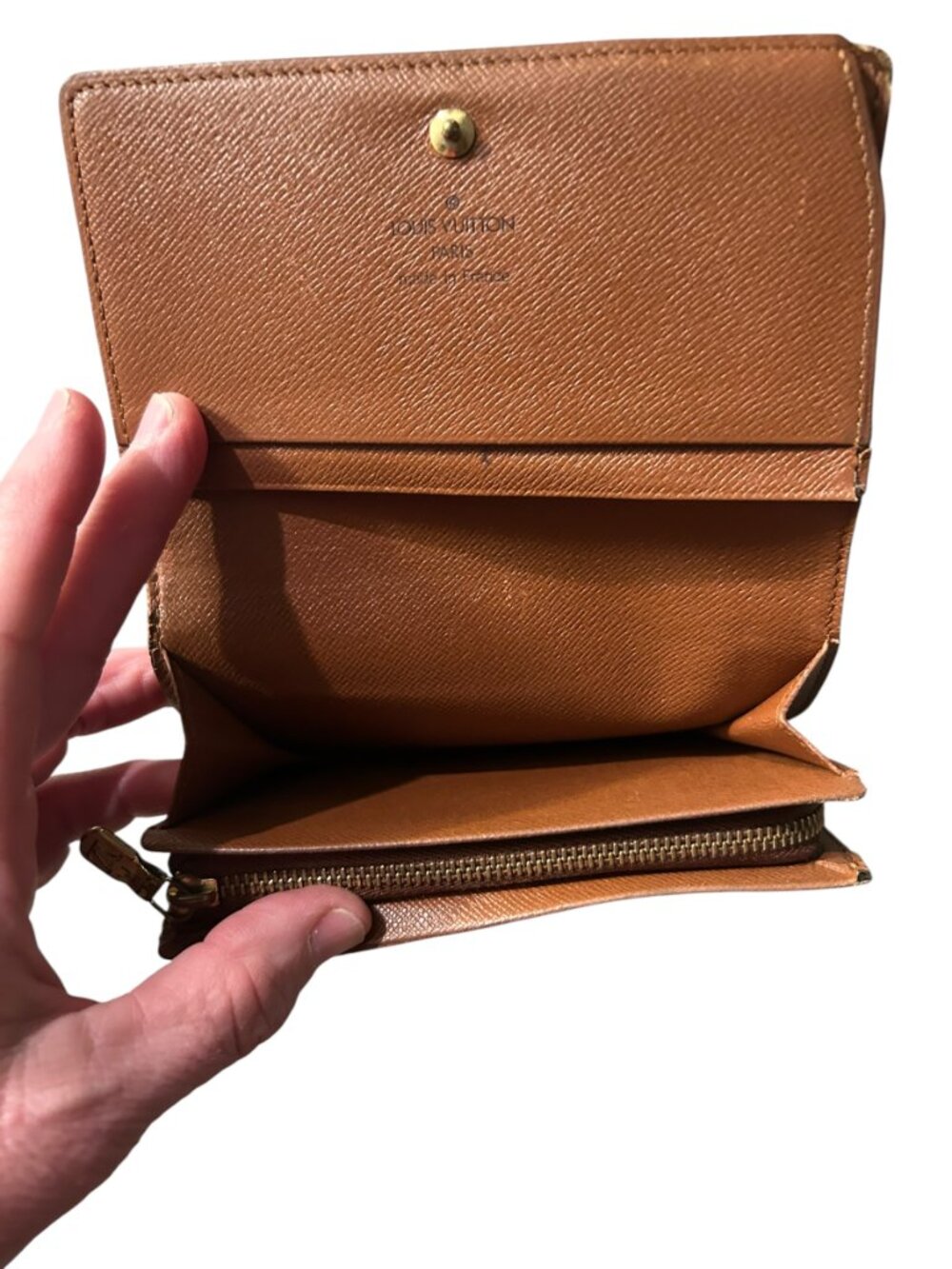 Louis Vuitton Monogram Porte-Monnaie Tresor Bifold Wallet - Picture 6 of 6